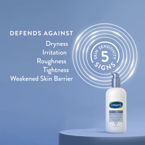 Cetaphil® Sheer Hydration Replenishing Body Lotion Perspective: right