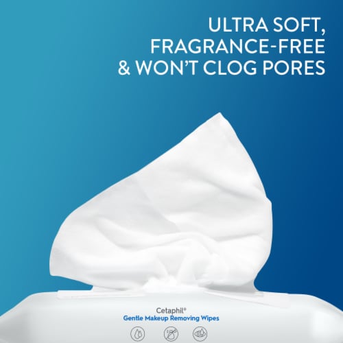 Cetaphil® Gentle Makeup Remover Wipes, 25 ct - Fry’s Food Stores