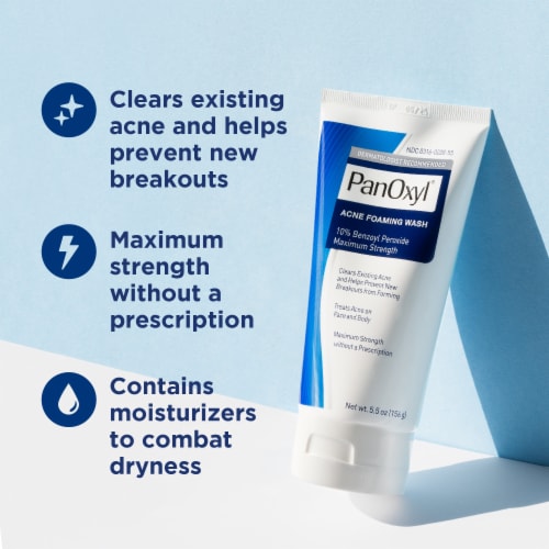 Panoxyl® Maximum Strength Acne Foaming Wash Perspective: right