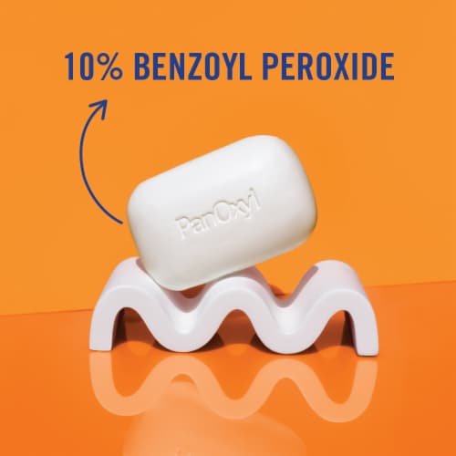PanOxyl® Acne Treatment Cleansing Bar for Face & Body Perspective: right