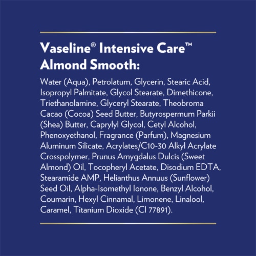 Vaseline Intensive Care™ Body Lotion Almond Smooth Perspective: right