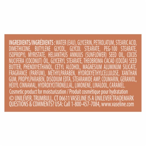 Vaseline Intensive Care™ Cocoa Radiant Body Lotion Perspective: right