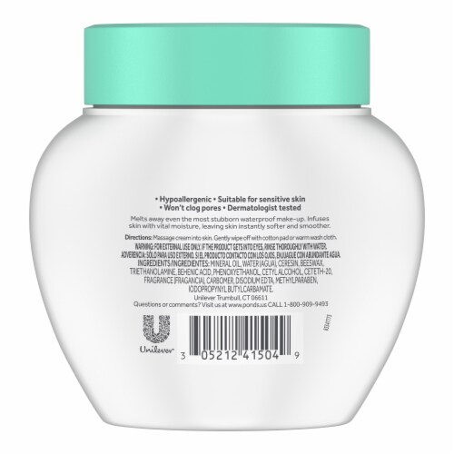 Pond's Cleanser Cold Cream Perspective: right