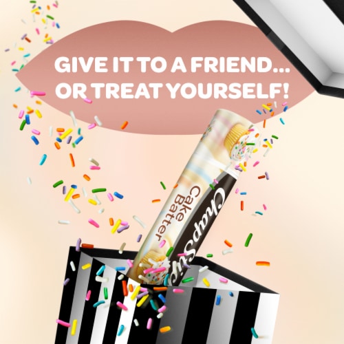 ChapStick Cake Batter Limited Edition Flavored Lip Balm Perspective: right