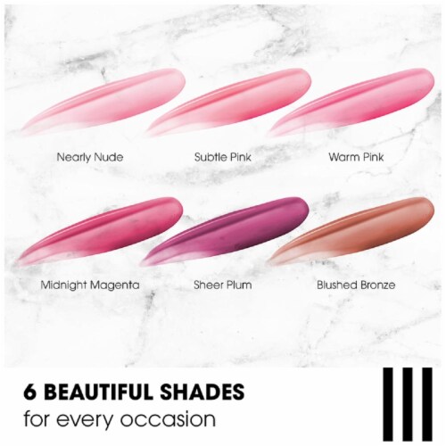 ChapStick Total Hydration Vitamin Enriched Blushed Bronze Tinted Lip Oil Tube Perspective: right