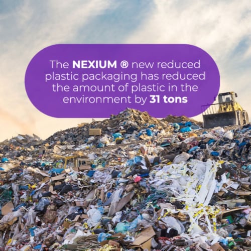 Nexium® 24-Hour Delayed Release Heartburn Relief Capsules Perspective: right