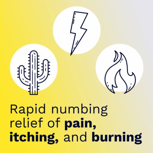 Preparation H Rapid Relief Hemorrhoid Cream with Lidocaine Perspective: right