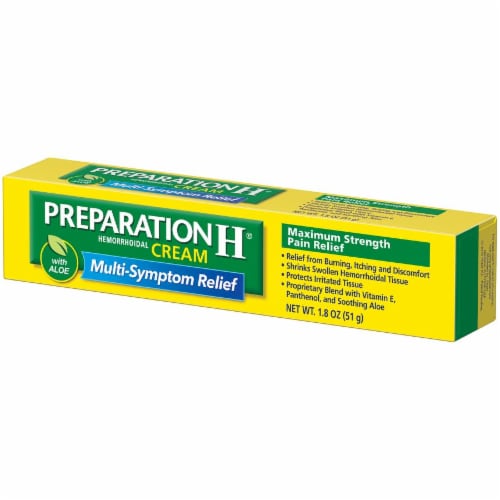 Preparation H Hemorrhoidal Cream with Aloe Perspective: right