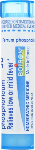 Boiron Ferrum Phosphoricum 30 C Homeopathic Medication Perspective: right