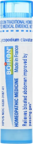 Boiron® Lycopodium Clavatum 30c Medication Perspective: right