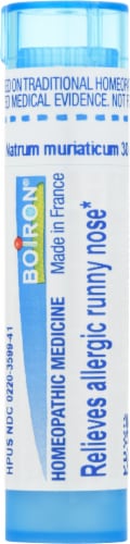 Boiron Natrum Muriaticum 30c Pellets Perspective: right