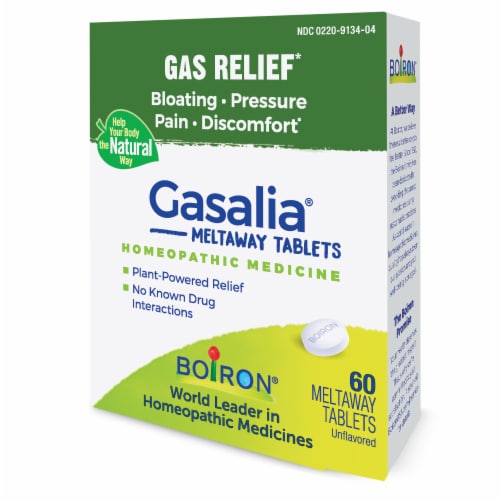 Boiron Gasalia Gas Relief Tablets Perspective: right