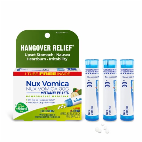 Boiron Nux Vomica 30c Pellets Perspective: right