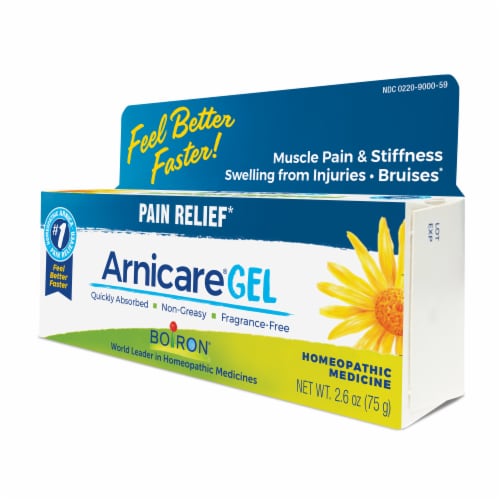 Boiron® Arnicare Homeopathic Pain Relief Gel Perspective: right