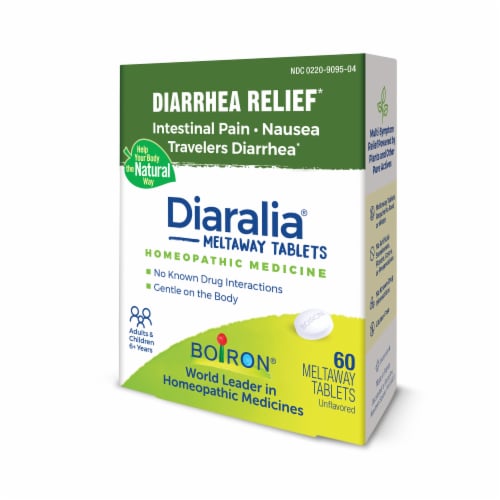 Boiron Diaralia Diarrhea Relief Tablets Perspective: right
