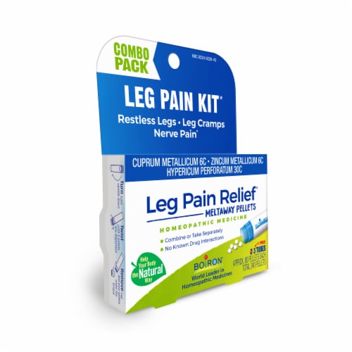 Boiron® Leg Pain Relief Pellets Perspective: right