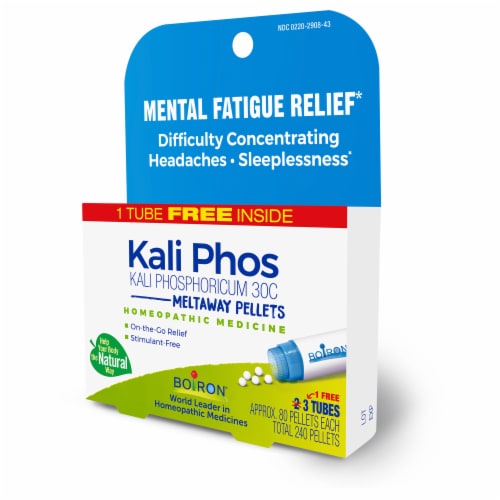 Boiron Kali Phosphoricum 30C Pellets Multi-Pack Perspective: right