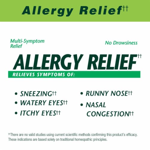 Boericke & Tafel Allergiemittel AllerAide Allergy Relief Tablets Perspective: right