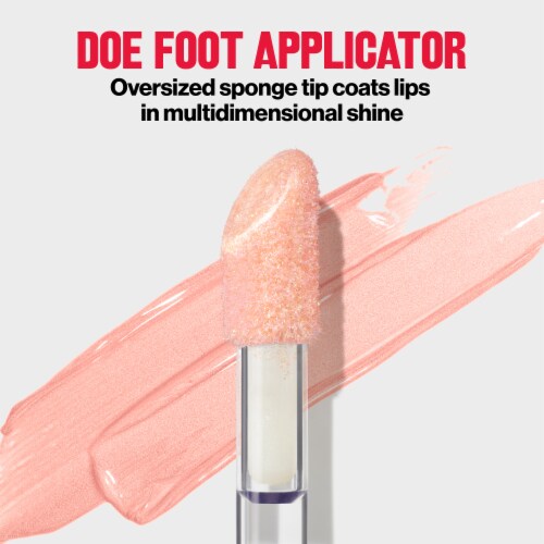 Revlon Super Lustrous Crystal Clear Lip Gloss Perspective: right