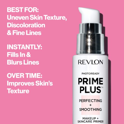 Revlon Photoready Prime Plus Makeup And Skincare Primer 002 Perfecting And Smoothing Perspective: right