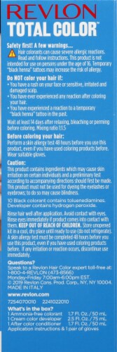 Revlon® Total Color™ 10 Black Permanent Hair Color Perspective: right