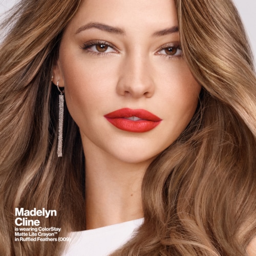 Revlon ColorStay Matte Lite Lip Crayon 009 Ruffled Feathers Perspective: right
