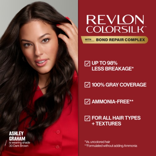 Revlon ColorSilk Permanent Hair Color with Bond Repair Complex 012 Natural Blue Black Perspective: right