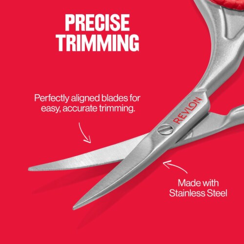 Revlon Curved Blade Cuticle Scissors Perspective: right