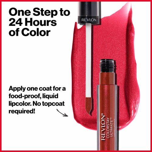 Revlon Colorstay™ Ultimate Premier Plum Liquid Lipstick Perspective: right