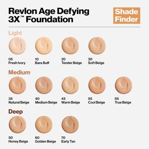 Revlon Age Defying Firming & Lifting 10 Bare Buff Makeup Perspective: right