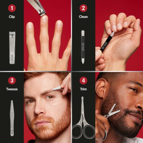 Revlon Men's Series Essential Grooming Kit Perspective: right