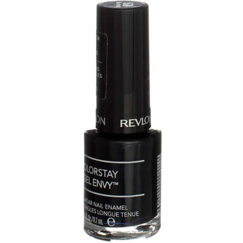 Revlon ColorStay Gel Envy Blackjack Nail Enamel Perspective: right