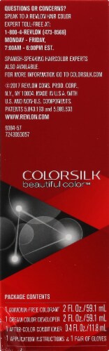 Revlon Color Silk 57 Golden Brown Hair Color Perspective: right