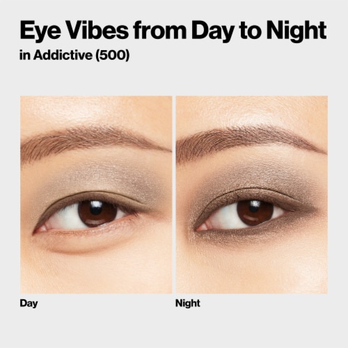Revlon ColorStay Day To Night Eyeshadow Quad 500 Addictive Perspective: right