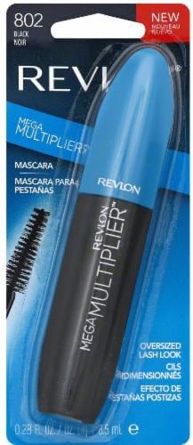 Revlon Mega Multiplier Black Mascara Perspective: right