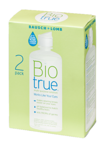 Bausch & Lomb Biotrue Multi Purpose Solution Twin Pack Perspective: right