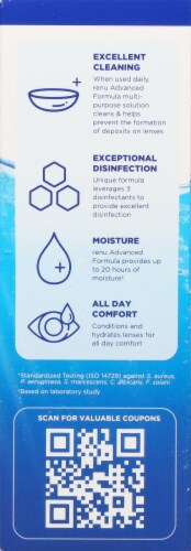 Renu® Fresh Advanced Formula Multi Purpose Solution Perspective: right