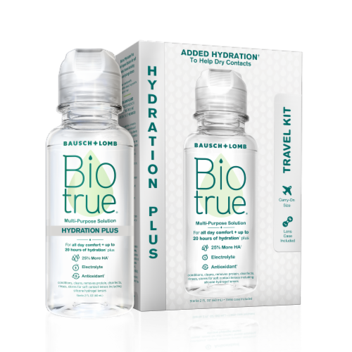 Biotrue® Hydration Plus Multi-Purpose Solution Perspective: right