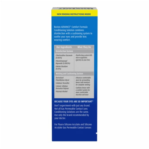 Bausch + Lomb Boston Advance® Maximum Disinfection Contact Lense Conditioning Solution Perspective: right