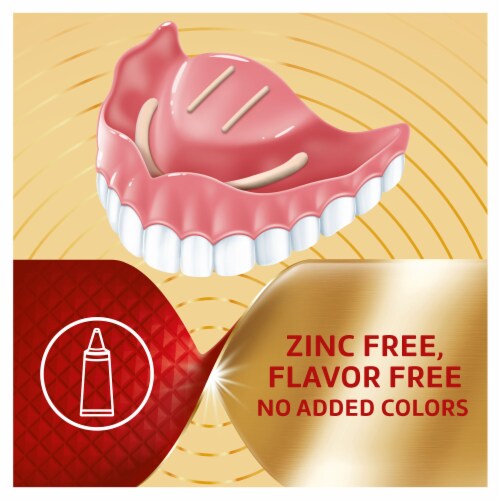 Poligrip Power Flavor Free Max Power Hold + Seal Denture Cream Perspective: right