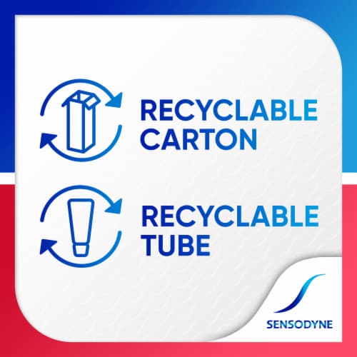 Sensodyne Sensitivity & Gum Sensitive Mint Toothpaste Perspective: right