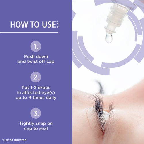 Rohto® Optic Glow Cooling Eye Drops Perspective: right