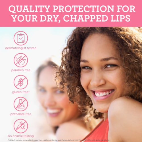 Softlips® Watermelon SPF 20 Lip Protectant Sticks Perspective: right