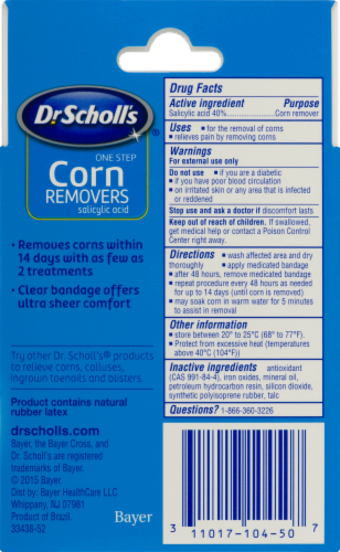 Dr. Scholl's One Step Corn Removers Perspective: right