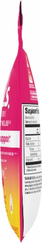 HALLS Strawberry Lemonade Cough & Throat Relief + Energy Support Drops Perspective: right
