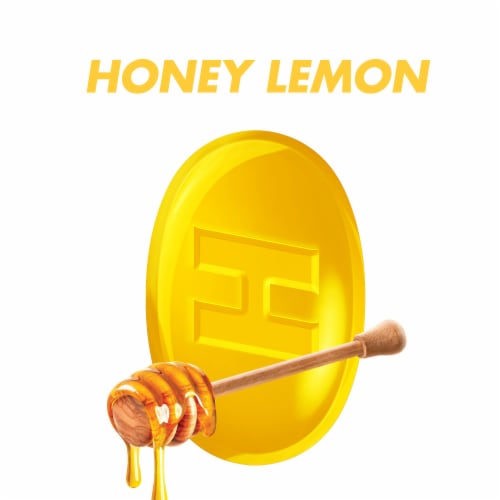 HALLS Relief Honey Lemon Cough Drops Perspective: right