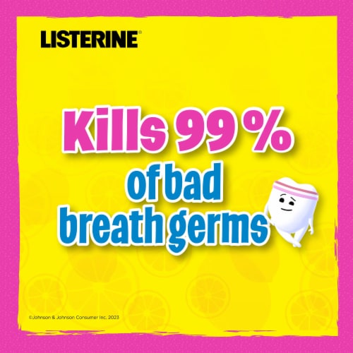 Listerine Smart Rinse Pink Lemonade Mouthwash Perspective: right