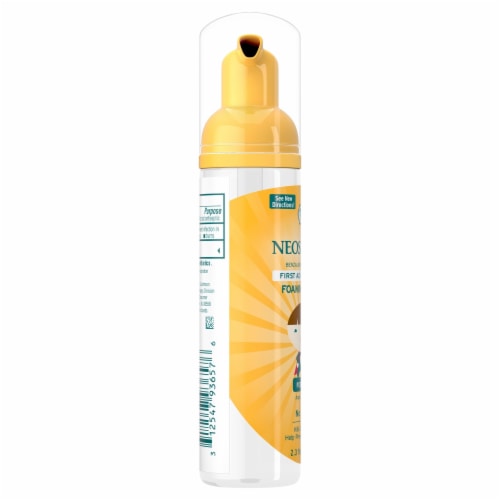 Neosporin Kids Antiseptic Foaming Wound Cleanser Perspective: right
