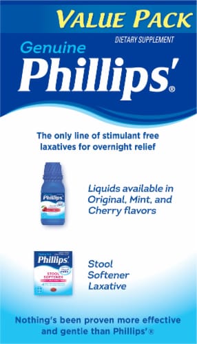 Phillips® Laxative Caplets Value Pack Perspective: right