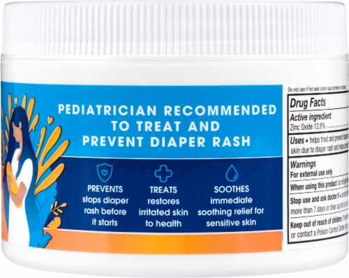 Triple Paste Diaper Rash Cream, Zinc Oxide - 8 oz